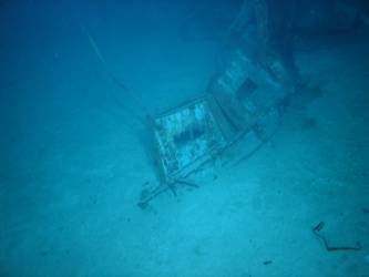 Boat crutches used to support ship's boats